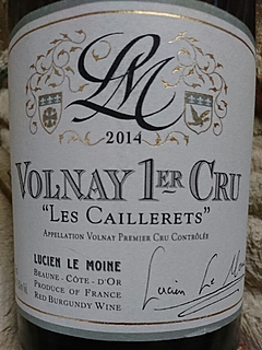 Lucien Le Moine Volnay 1er Cru Les Caillerets