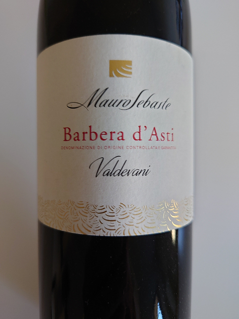 Mauro Sebaste Valdevani Barbera d'Asti