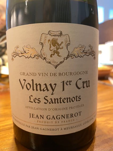 Jean Gagnerot Volnay 1er Cru Les Santenots