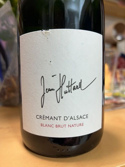 Jean Huttard Crémant d'Alsace Blanc Brut Nature