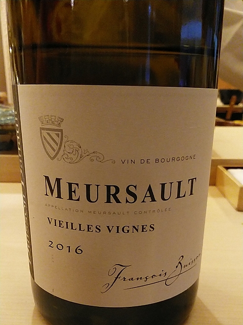 François Buisson Meursault Vieilles Vignes