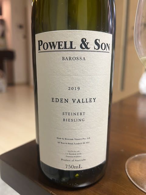 Powell & Son Eden Valley Steinert Riesling