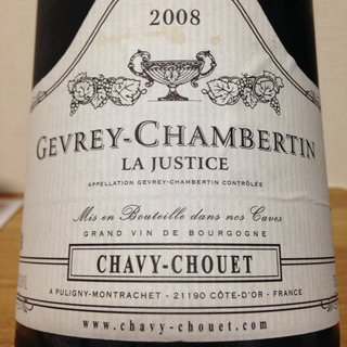 Dom. Chavy Chouet Gevrey Chambertin La Justice