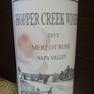 Hopper Creek Winery Merlot Rosé