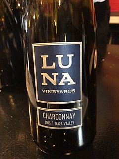 Luna Vineyards Blue Label Chardonnay Napa Valley