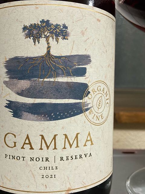 Gamma Organic Pinot Noir Reserva(ガンマ オーガニック ピノ・ノワール レゼルヴァ)