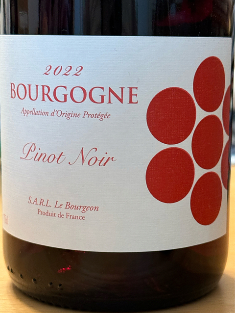 Le Bourgeon Bourgogne Rouge 2022