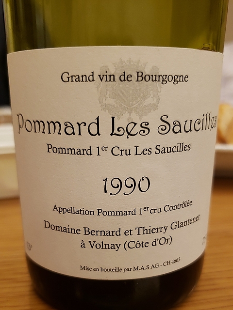 Bernard et Thierry Glantenet Pommard 1er Cru Les Saucilles