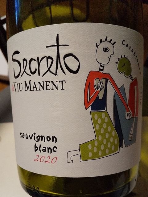 Secreto de Viu Manent Sauvignon Blanc(セクレト・デ・ヴュー・マネント ソーヴィニョン・ブラン)