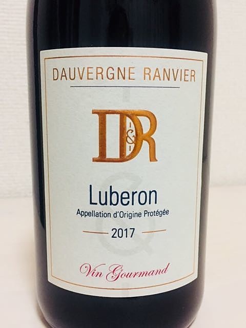 Dauvergne Ranvier Luberon Vin Gourmand Rouge(ドーヴェルニュ・ランヴィエ リュベロン ヴァン・グルマン ルージュ)