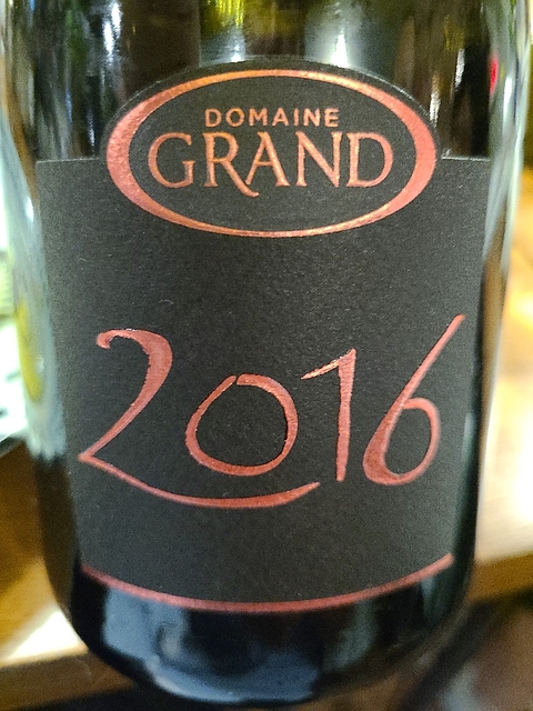 Dom. Grand Crémant du Jura Brut Millésime(ドメーヌ・グラン