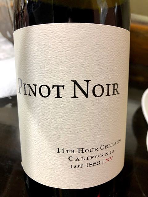 11th Hour Cellars Pinot Noir(イレヴンス・アワー・セラーズ ピノ・ノワール)