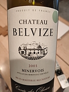 Ch. Belvize Cuvée des Oliviers Rouge(2003)