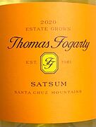 Thomas Fogarty Satsum Chardonnay(2020)