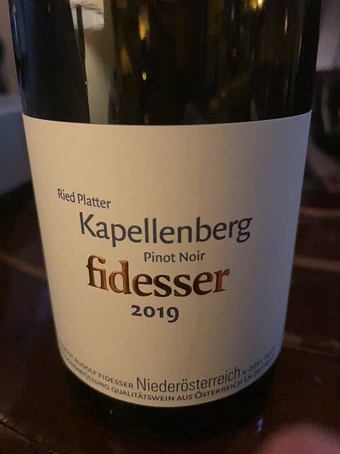Fidesser Ried Platter Kapellenberg Pinot Noir