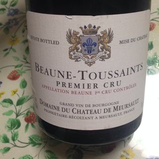 Dom. du Ch. de Meursault Beaune Toussaints 1er Cru(ドメーヌ・デュ・シャトー・ド・ムルソー トゥーサン プルミエ・クリュ)