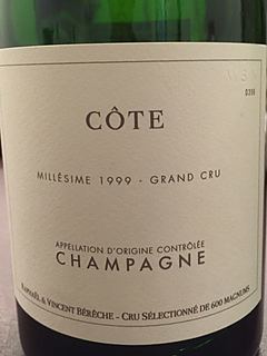 Raphaël & Vincent Bérêche Côte Grand Cru Millésime