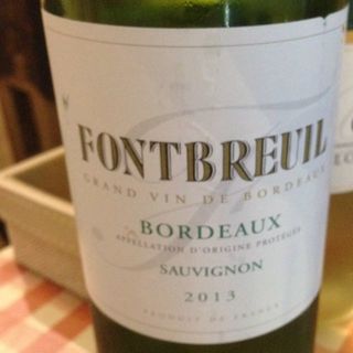 Fontbreuil Bordeaux Sauvignon