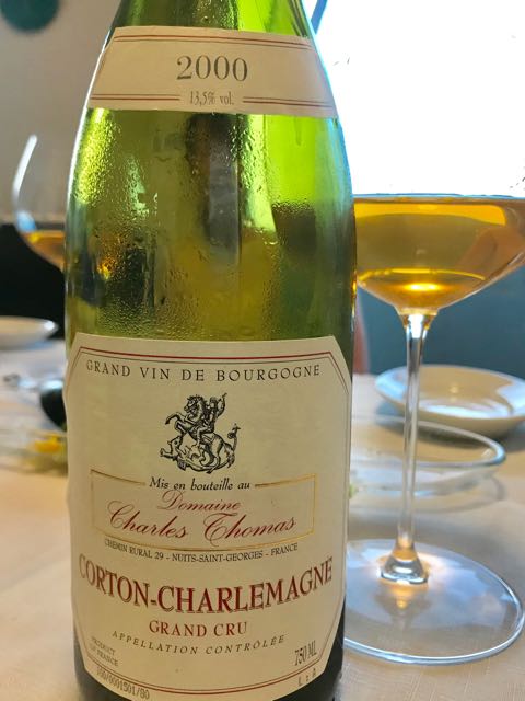 CORTON-CHARLEMAGNE 2019 空き瓶 CORTON-CHARLEMAGNE 2019 空き瓶 - メルカリ