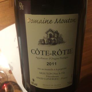 Dom. Mouton Côte Rôtie(ドメーヌ・ムートン コート・ロティ)