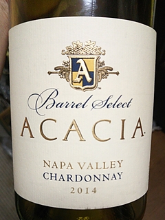 Acacia Barrel Select Napa Valley Chardonnay(アケイシア バレル・セレクト ナパ・ヴァレー シャルドネ)