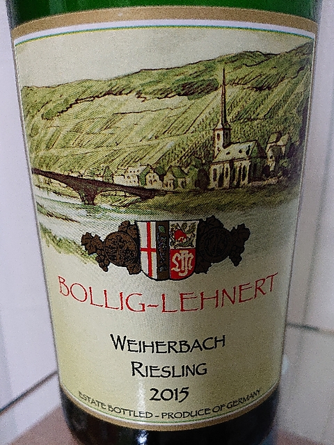 Bollig Lehnert Weiherbach Riesling(ボリッヒ・レナート ヴァイハーバッハ リースリング)