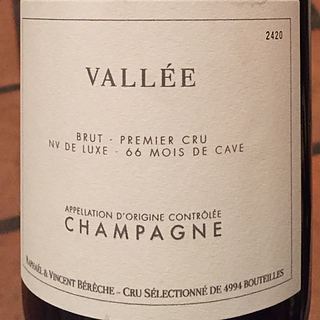 Raphaël & Vincent Bérêche Vallée Brut 1er Cru De Luxe 66 Mois de Cave