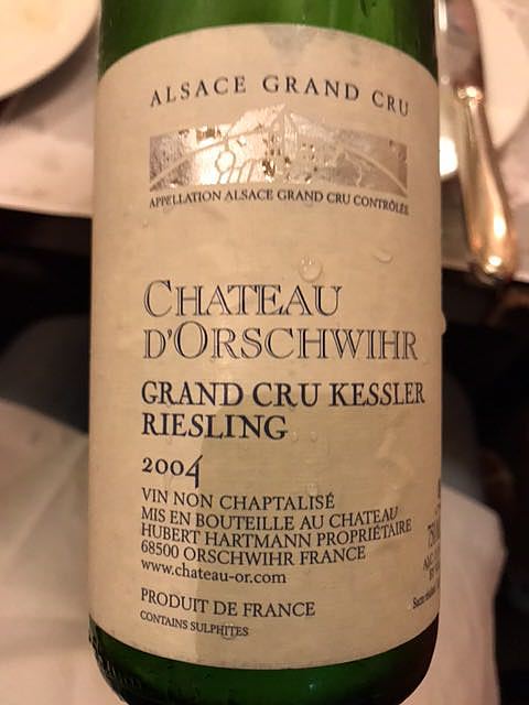 Ch. d'Orschwihr Riesling Grand Cru Kessler