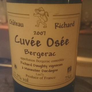 Ch. Richard Cuvée Osée(シャトー・リシャール キュヴェ・オッセ)