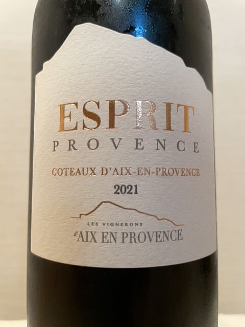 Les Vignerons d'Aix en Provence Cuvée Esprit Rouge(レ・ヴィニュロン・デクサン・プロヴァンス エスプリ ルージュ)