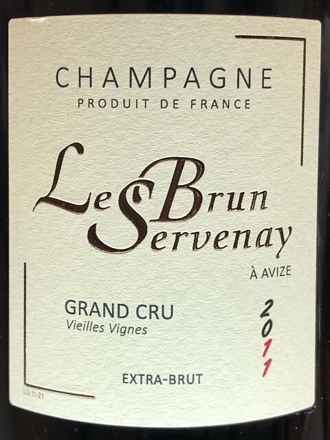 Le Brun Servenay Extra Brut Millésime Vieilles Vignes