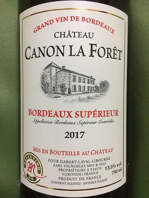 Ch. Canon LaForêt Bordeaux Supérieur