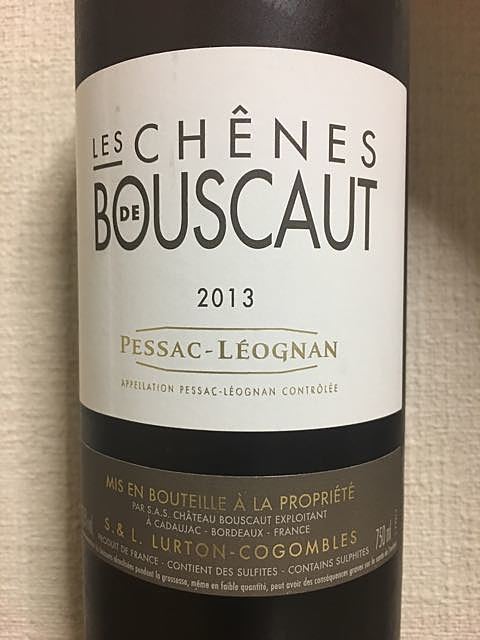 Les Chênes de Bouscaut Blanc
