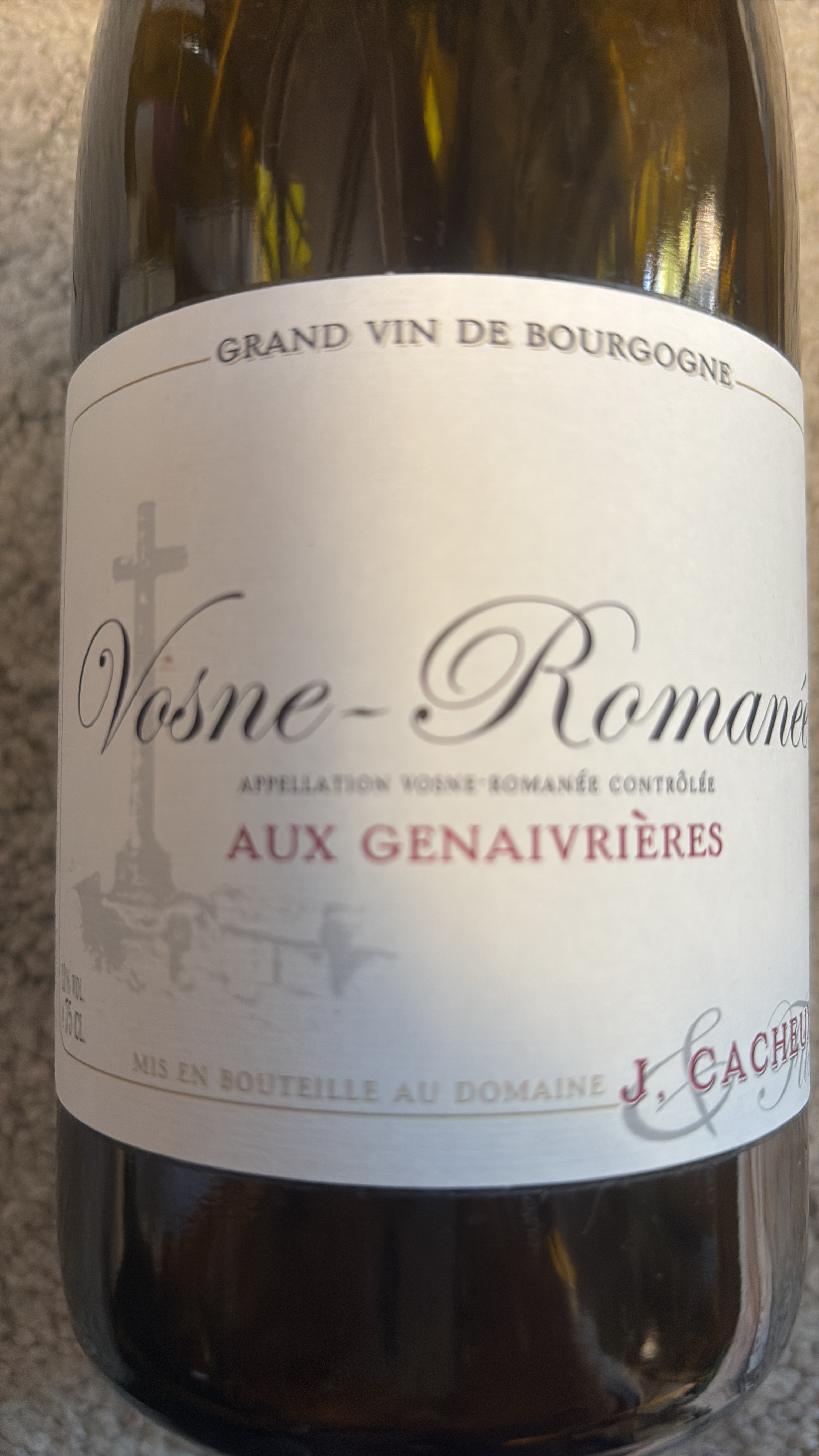J. Cacheux Vosne Romanée Aux Genaivriéres (Les | Vinica 無料 J. Cacheux Vosne Romanée Aux Genaivriéres (Les | Vinica 無料