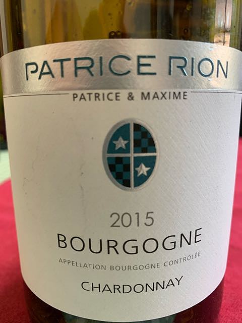 Dom. Michèle & Patrice Rion Bourgogne Chardonnay(ドメーヌ・ミシェル・エ・パトリス・リオン ブルゴーニュ シャルドネ)