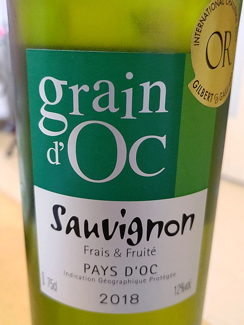 Grain d'Oc Sauvignon Blanc(グラン・ドック ソーヴィニヨン・ブラン)