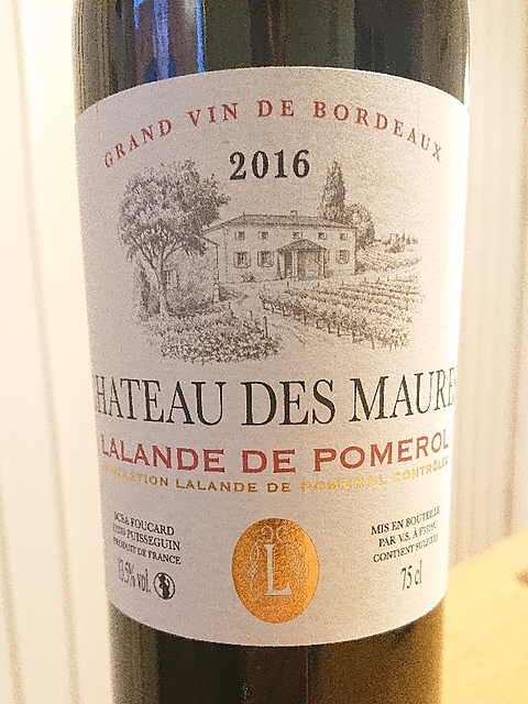 Ch. des Maures Lalande de Pomerol