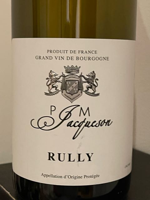 Paul et Marie Jacqueson Rully Blanc(ポール・エ・マリー