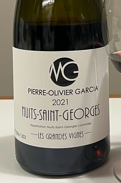 Pierre Olivier Garcia Nuits Saint Georges Les Grandes Vignes