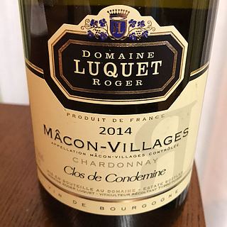 Dom. Luquet Mâcon Villages Clos de Condemine(ドメーヌ・ルケ マコン・ヴィラージュ クロ・ド・コンドミーヌ)