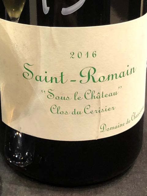 Dom. de Chassorney Saint Romain Sous le Chateau | Vinica