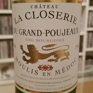 Ch. La Closerie du Gran Poujeaux(シャトー・ラ・クロズリー グラン・プジョー)