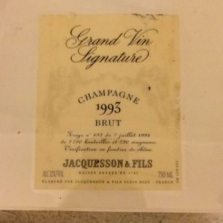 Jacquesson Grand Vin Signature Millésime Brut