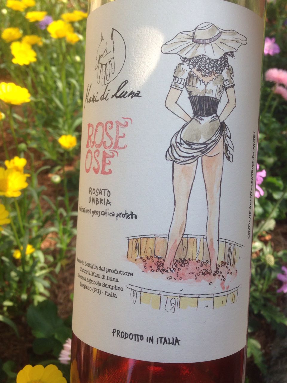 オーガニックワイン　ルーマニア　Nedeea Roze Mani di Luna Rose Ose(マーニ・ディ・ルーナ ロゼ オゼ