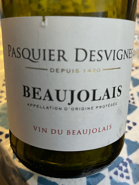 Pasquier Desvignes Beaujolais Rouge(パスキエ・デヴィーニュ ボージョレ)