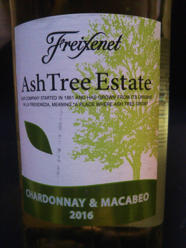 Freixenet Ash Tree Estate 2013 白ワイン Freixenet Ash Tree Estate 2013 白ワイン