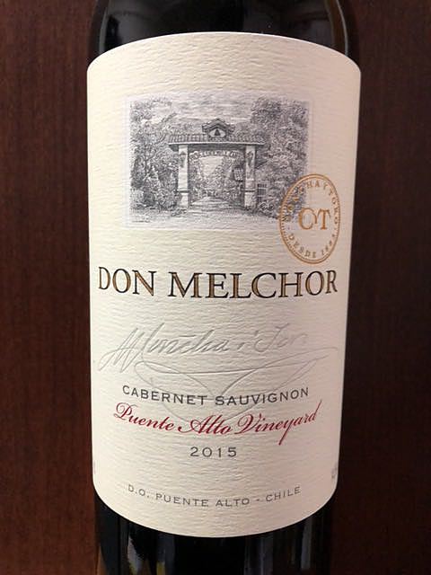 Concha y Toro Don Melchor 2015