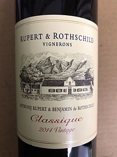 Rupert & Rothschild Classique 2014(ルパート＆ロートシルト クラシック)