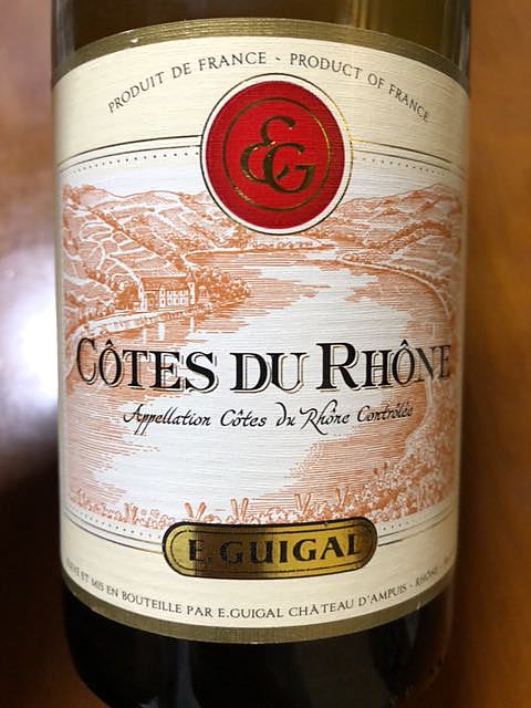 E.Guigal Côtes du Rhône Blanc(E. ギガル コート・デュ・ローヌ ブラン)