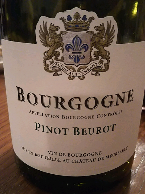 Ch. de Meursault Bourgogne Pinot Beurot